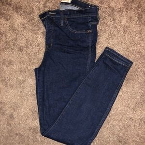 Madewell 10” high rise skinny- sz 28